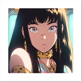 Anime Girl - Alani - Hawaii Style Posters and Art